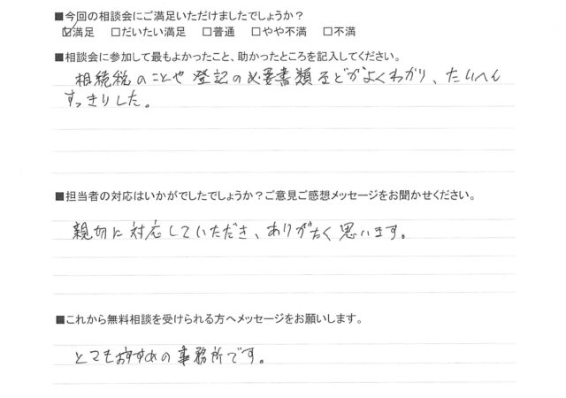 相続税の事などがよく分かった